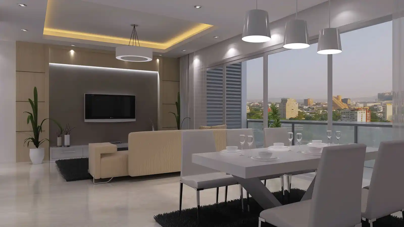 Prestige Deja Vu Apartments In Promenade Road Bangalore-Dinner